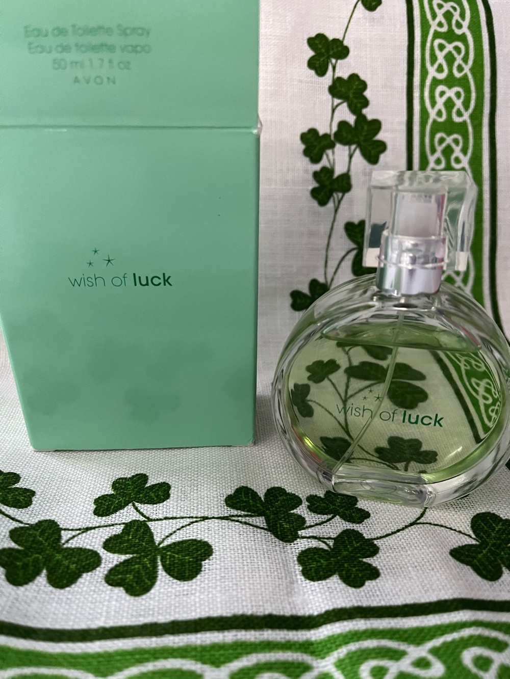 Avon Wish of Luck fragrance discontinued New Old Stock